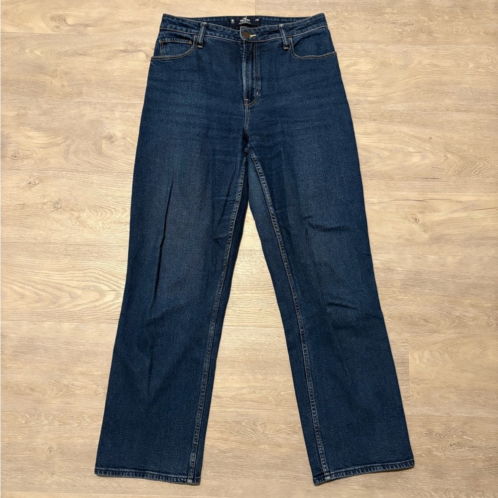 Hollister Dark Wash Baggy Jeans